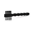 Gordon Brush 3x7 Row 0.006" SS 0.018" Nylon Bristle Double-Headed Brush 321SSNG-12